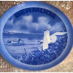VINTAGE Gorgeous "Bermuda Plate" - NM/M - perfect for display